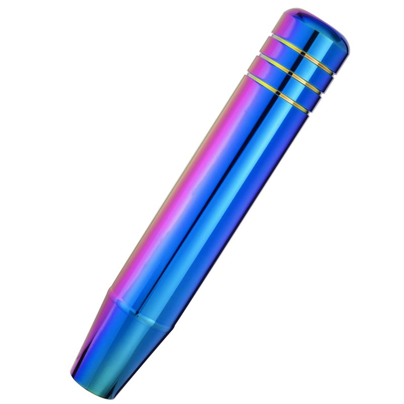 Abfer Long Shift Knob Car Gear Stick Weighted Shifter Knobs Extension Metal Shifting Lever Fit Most Manual Automatic Transmission Vehicle (Multicolor) - Image 5